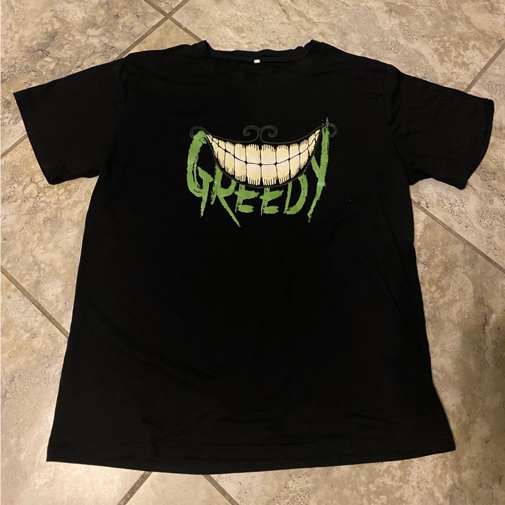 Black graphic t-shirt